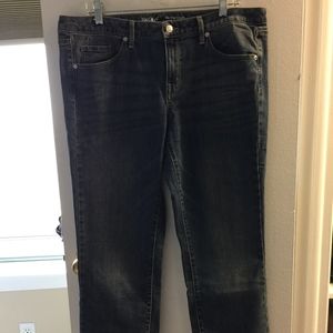 Mossimo Denim Straight Leg Stretch Jeans 14R